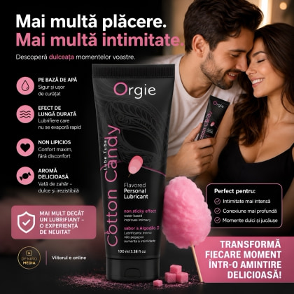 Lubrifiant Tube Cotton Candy 100 ml