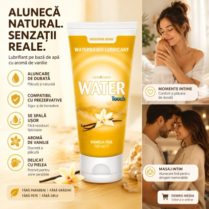 Lubrifiant Water Touch Vanilla 100ml