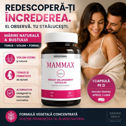 Mammax Capsule Pentru Mărirea Bustului 30buc