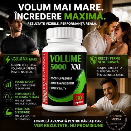 Mărire Volum Spermă Și Îmbunătățire Erecție 5000 XXL 30capsule