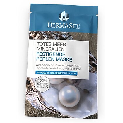 Masca de fata cu perle, anti-rid, suplete, Dermasel 12 ml
