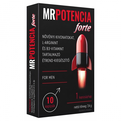MrPotencia Forte — 10 Capsule Pentru Erecție și Potență