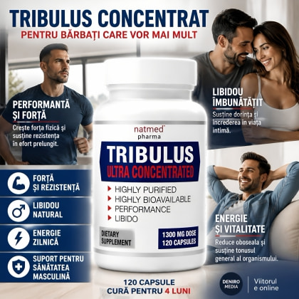 Natmed Pharma Tribulus Ultra Concentrated 120 capsules