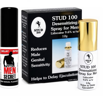 Pachet Spray Ejaculare Precoce Men Secret 15ml + Spray Stud 100 Original