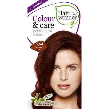 Vopsea par naturala Colour Care 5.64 Henna Red Hairwonder