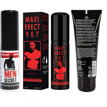 Pachet Max Erecție: Kit pentru Putere și Rezistență
