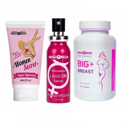 Set Seducător: Bust Mai Plin, Plăcere Intensă, Strângere