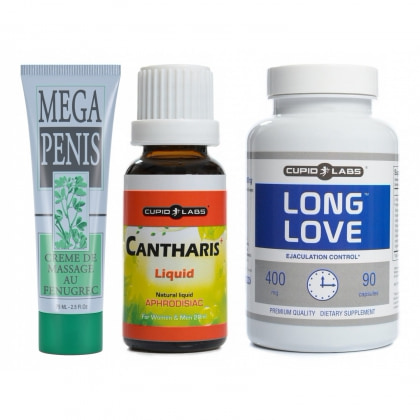 Kit 3 în 1: Control Total și Plăceri Intense