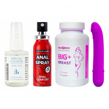 Kit Seducător: Volum, Confort Anal și Vibrații