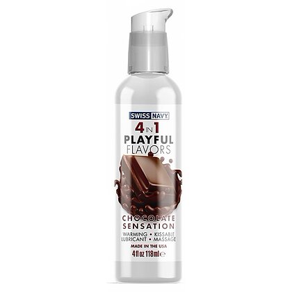 Lubrifiant Swiss Navy 4 in 1 Chocolate Sensation 118ml