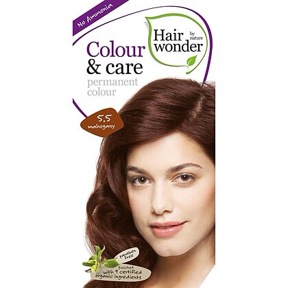 Vopsea par naturala Colour Care 5.5 Mahogany Hairwonder