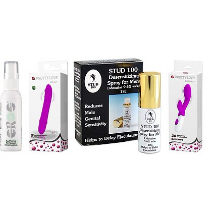 Pachet Plăcere Prelungită: Control, Curățenie, Vibrații