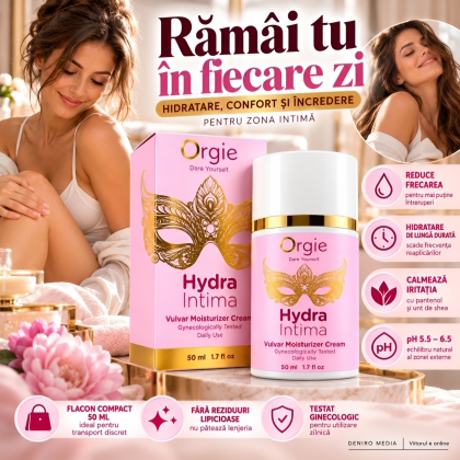 Cremă Vulvară Orgie Hydra pentru Zona Intimă 50ml