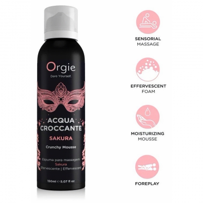 Orgie Sakura Crunchy Spumă De Masaj 150 ml