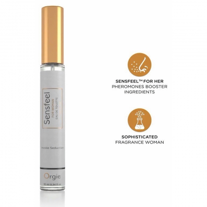Orgie Sensfeel Woman Travel 10 ml — Parfum cu Feromoni