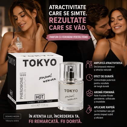 Parfum Cu Feromoni Femei Senzuale Tokyo 30ml