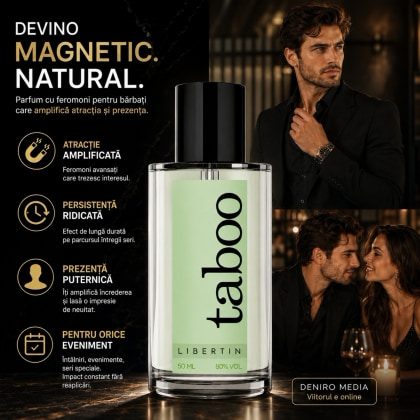 Parfum Feromoni Pentru Bărbați Taboo Libertin 50ml