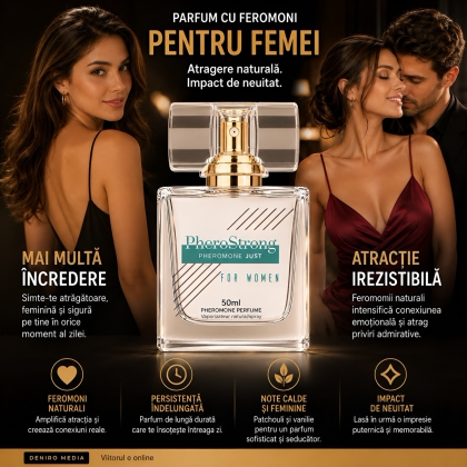 Parfum sofisticat PheroStrong Just For Women 50 ml