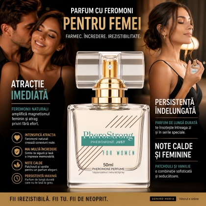 Parfum sofisticat PheroStrong Just For Women 50 ml