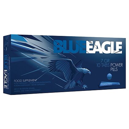 Pastile Erectie Blue Eagle 10 capsule