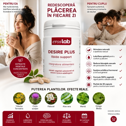 Pastile Libido Feminin Desire Plus 30 buc