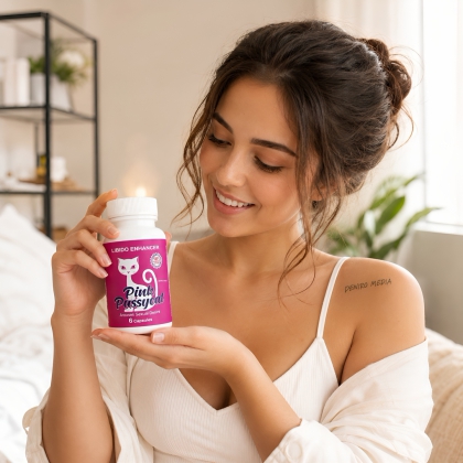 Pastile Libido Pink Cat Creșterea Libidoului Feminin 6buc