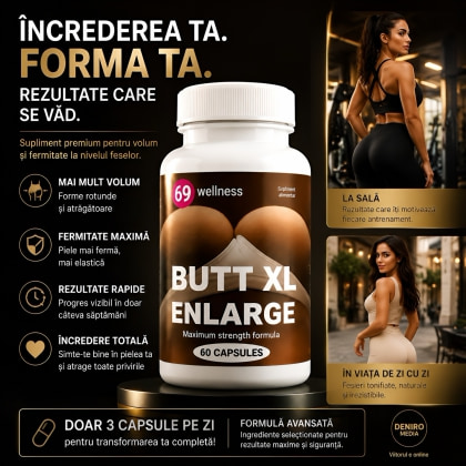 Pastile Mărirea Fundului XL 60capsule