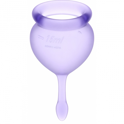 Satisfyer Feel Good Menstrual Cup Set Lila