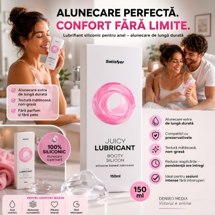 Satisfyer Lubrifiant siliconic - 150 ml, Alunecare Lungă