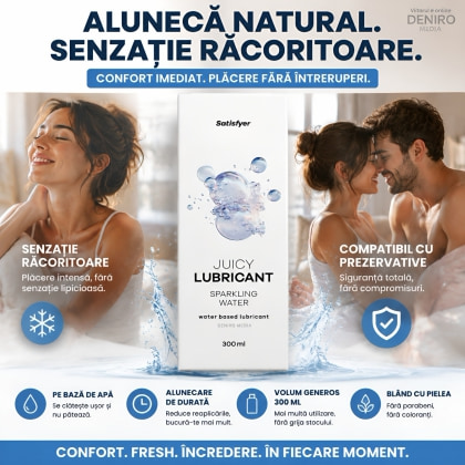 Satisfyer Sparkling Water Lubrifiant Pe Bază De Apă 300 ml