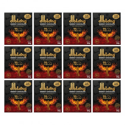 Set 12 x Ciocolată Afrodisiacă Pentru Bărbați Diblong 24g