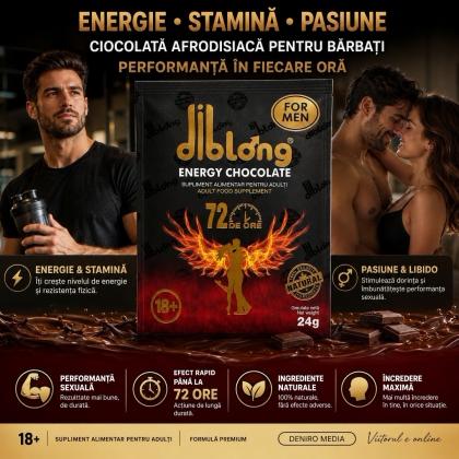 Set 6 x Ciocolată Afrodisiacă Pentru Bărbați Diblong 24g