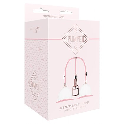 Set Pompă Sâni Large Rose Gold