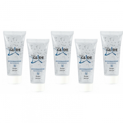 Set Promo 5 x Lubrifiant Just Glide 20ml