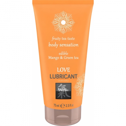 Shiatsu Love Lubricant Mango și Ceai Verde 75 ml