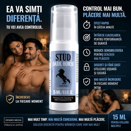 Spray Ejaculare Precoce Stud Dark Horse 15 ml