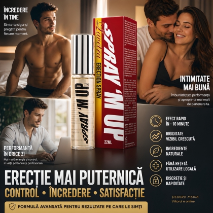Spray Erecție Spray M-Up 22ml