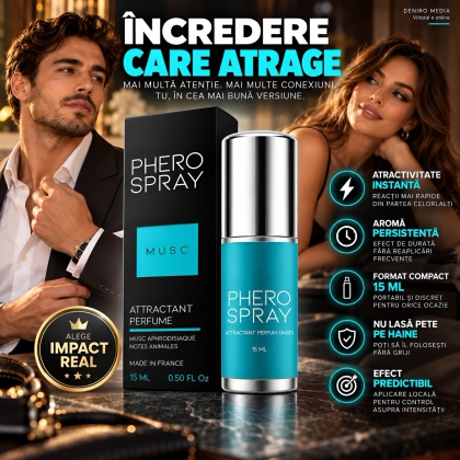 Parfum cu Feromoni Pheroman pentru Bărbați 15 ml