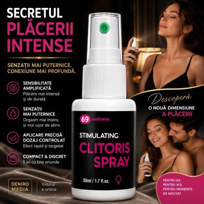 Spray Stimulant Clitoridian 69 Wellness Pentru Ea 50 ml