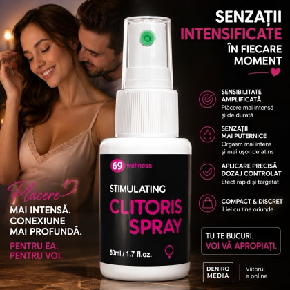 Spray Stimulant Clitoridian 69 Wellness Pentru Ea 50 ml