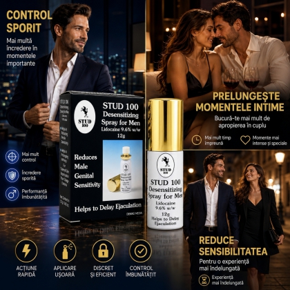 Pachet Spray Stud 100 Și Pastile Long Love