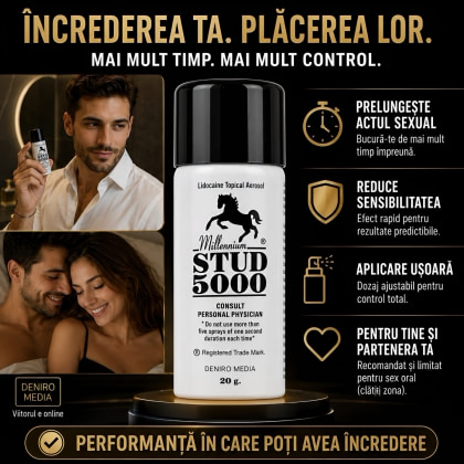 Spray Stud 5000 Pentru Întârzierea Ejaculării