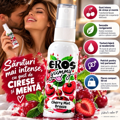 Spray Aromat Corporal Yummy Cherry Mint Breeze 50 ml