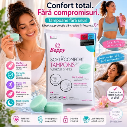 Tampoane Beppy Soft And Confort Dry 30 Bucăți