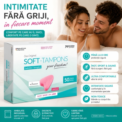 Tampoane Mini Interne Original Soft 50 buc