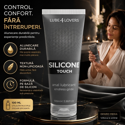 Toyz4Lovers Silicone Touch 100 ml: Alunecare anală