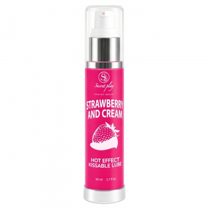Ulei Masaj 2in1 Hot Effect Kissable Căpșuni 50ml