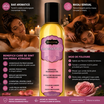 Ulei Masaj Grădina Plăcerii Kama Sutra 236ml