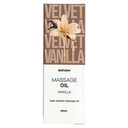 Ulei Masaj Satisfyer Vanilie 250 ml — Piele Catifelată