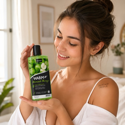 Ulei Masaj WarmUP Green Apple 150ml